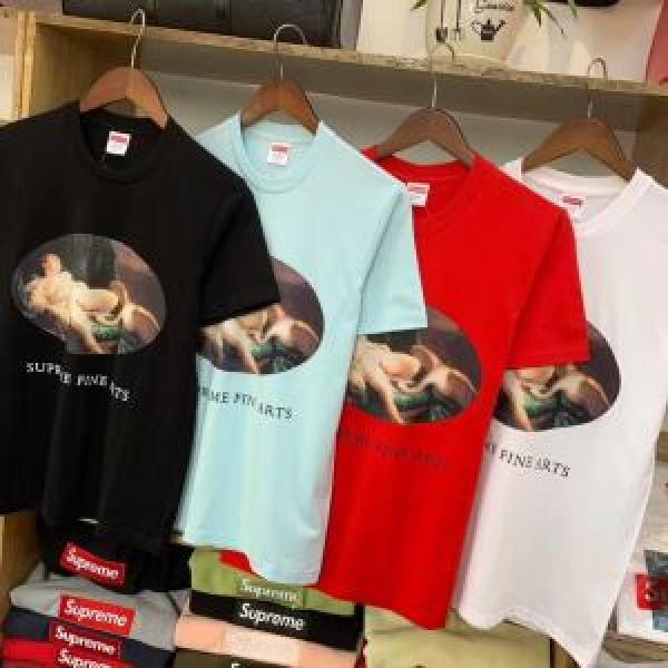 SUPREME 半袖Tシャツ 4色可選 2026年の夏のマスト リラックススタイルが実現 シュプリーム