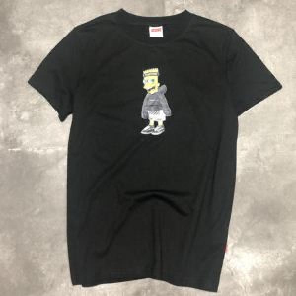 涼しげに演出 シュプリーム SUPREME 半袖Tシャツ 2色可選 大人カジュアル夏ファッション2026