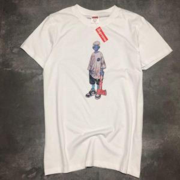 SUPREME 半袖Tシャツ 2色可選 《2026年》今、注目のストリート 風通しのよい シュプリーム
