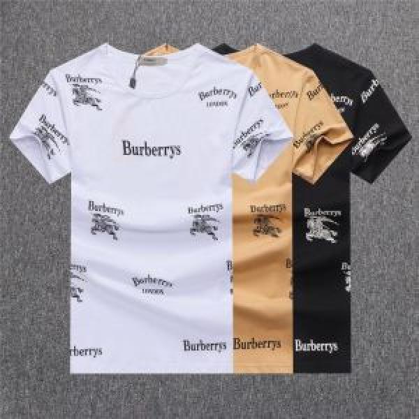 きれいめ上品に バーバリー BURBERRY Tシャツ/ティーシャツ 3色可選 2025年最新ファッション
