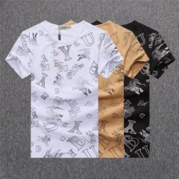 バーバリー BURBERRY Tシャツ/ティーシャツ 3色可選 2025夏ファション新品 きれいめ派に上質