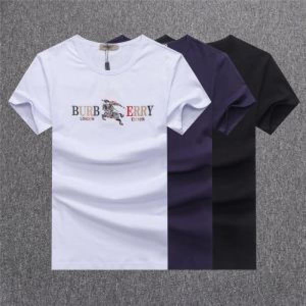 2色可選 大人カジュアル夏ファッション2026 バーバリー BURBERRY Tシャツ/ティーシャツ