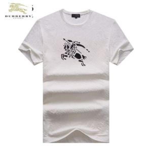 リッチな印象に バーバリー BURBERRY Tシャツ/ティーシャツ 2色可選 2026夏ファション新品