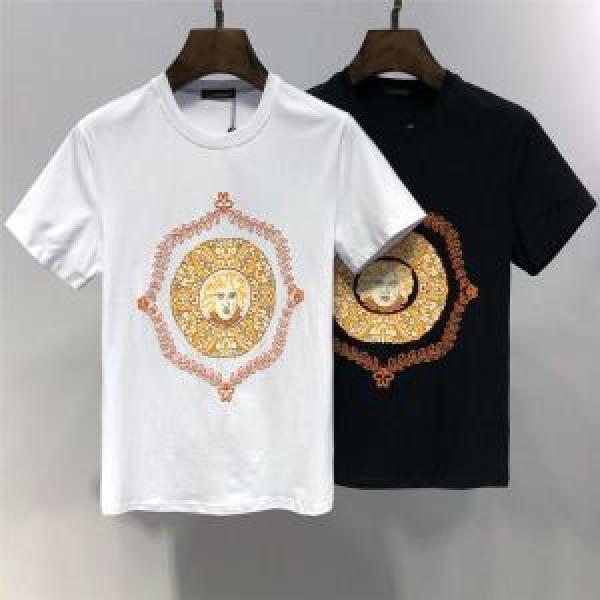 2色可選 半袖Tシャツ 2026SSのトレンド商品 今季トレンドの限定アイテム VERSACE ヴェルサーチ