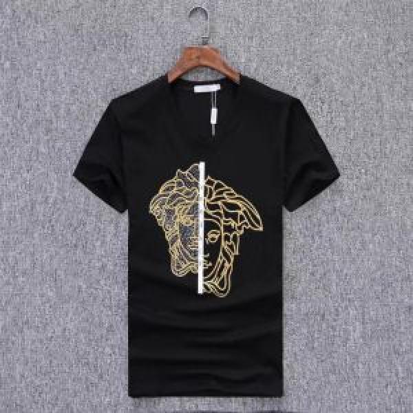 VERSACE ヴェルサーチ 半袖Tシャツ 3色可選 2026春夏のトレンド新商品 夏らしい抜け感を演出し