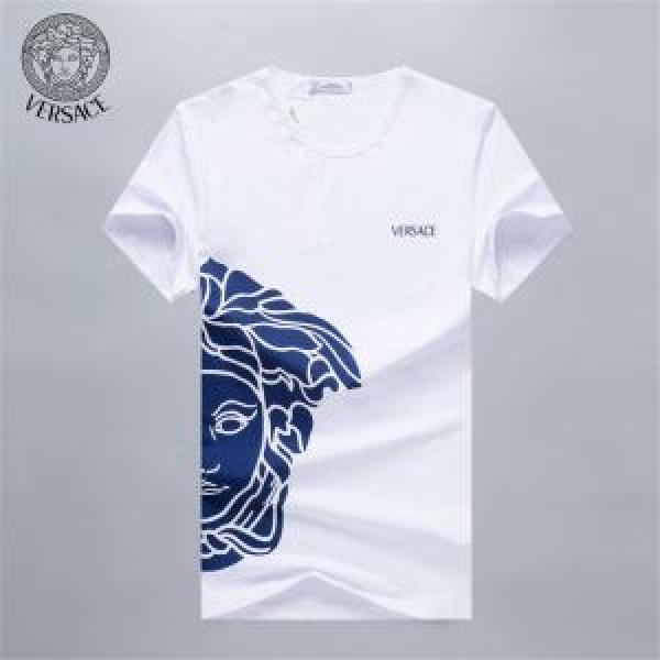3色可選 半袖Tシャツ 人気ストリートブランド新品 2026年最新ファッション VERSACE ヴェルサーチ