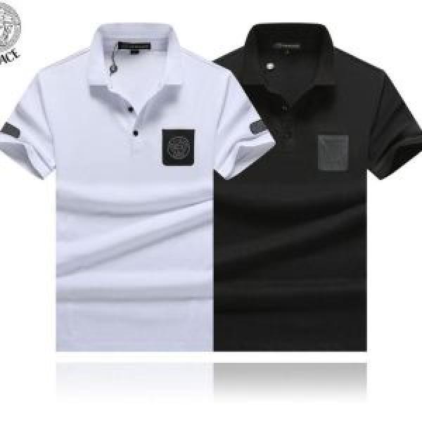 2026年最新ファッション VERSACE ヴェルサーチ 半袖Tシャツ 2色可選 春夏シンプルファッションでOK！