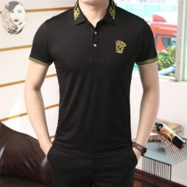 半袖Tシャツ 3色可選 最も目立ったブランド新品 大人カジュアル夏ファッション2026 VERSACE ヴェルサーチ