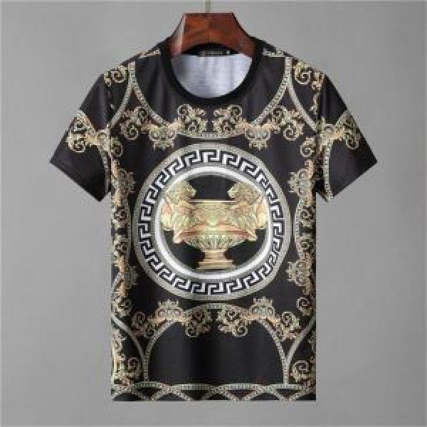 夏に良く似合うちょっと新品 2026春夏人気トレンドアイテム VERSACE ヴェルサーチ 半袖Tシャツ 2色可選