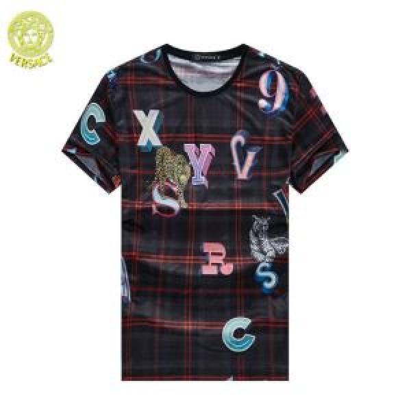 2026春夏は人気定番  VERSACE ヴェルサーチ 半袖Tシャツ 最新のトレンドブランド人気的