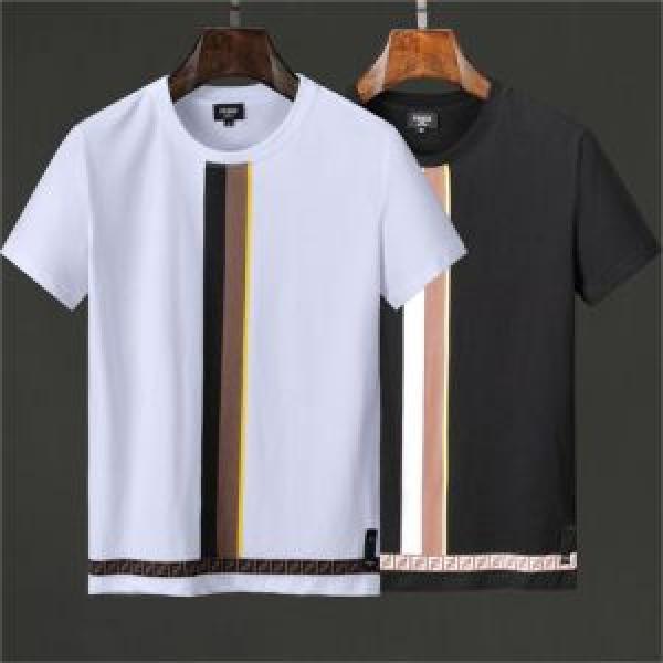 2色可選 半袖Tシャツ 今年春夏ファション流行り 2026春夏人気トレンドアイテム FENDI フェンディ