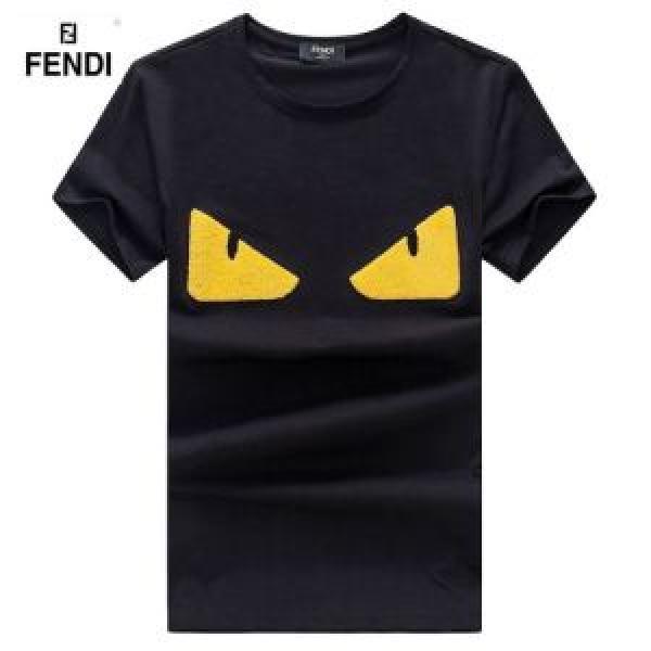 《2026年》今、注目のストリート 着るだけで上品なスタイル FENDI フェンディ 半袖Tシャツ 4色可選