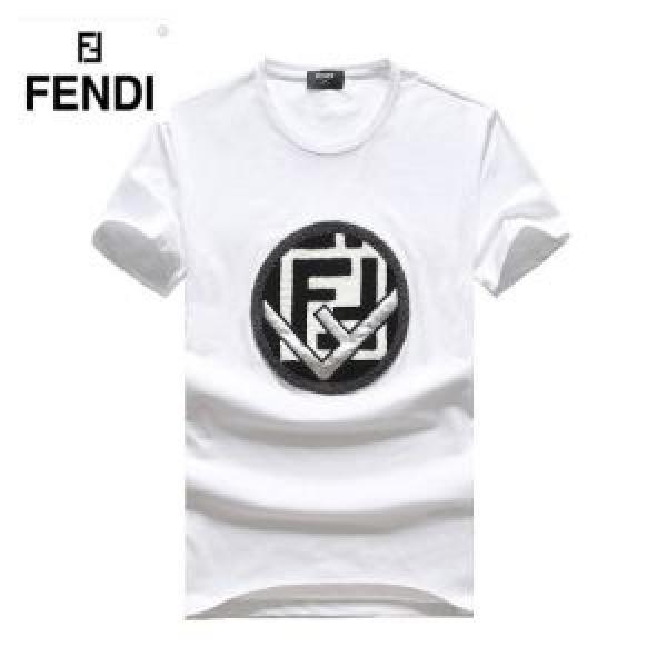 FENDI フェンディ 半袖Tシャツ 3色可選 定番のスタイル春夏限定 快適な着心地 2026即旬な装いに