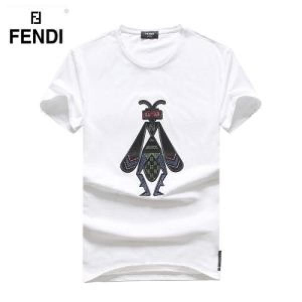 目を引く春夏トップス FENDI フェンディ 半袖Tシャツ 3色可選 2026夏ファション新品 きれいめ上品に