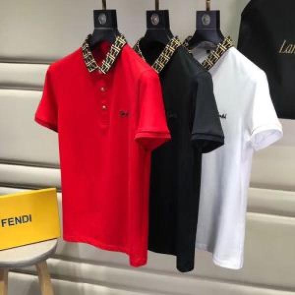 すっきりした印象に FENDI フェンディ 半袖Tシャツ 3色可選 2019年夏の一押しファッションアイテム