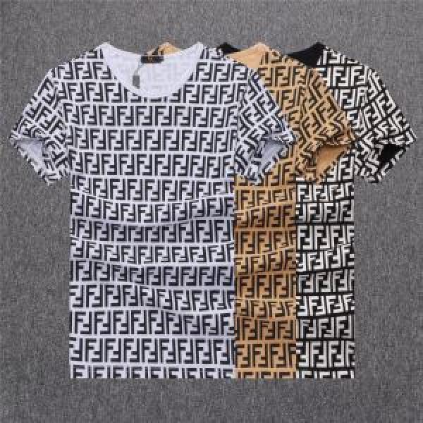 上品な涼やかさある印象に  FENDI フェンディ 半袖Tシャツ 3色可選 2026春夏のトレンド新商品