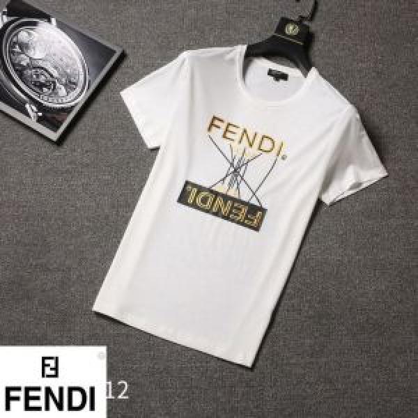 【2026年】夏のファッション FENDI フェンディ 半袖Tシャツ 3色可選 最新のトレンドブランド人気的