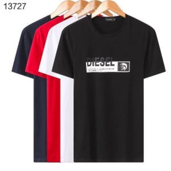 ディーゼル DIESEL Tシャツ/ティーシャツ 4色可選 2026年の春夏に着たい オシャレアイテム カジュアルさ