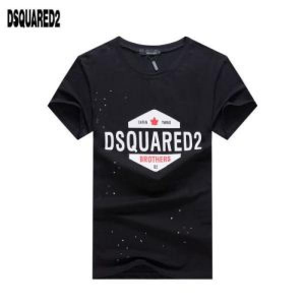 ディースクエアード DSQUARED2 Tシャツ/ティーシャツ 2色可選 2026即旬な装いに シンプルながら切れ味のいい