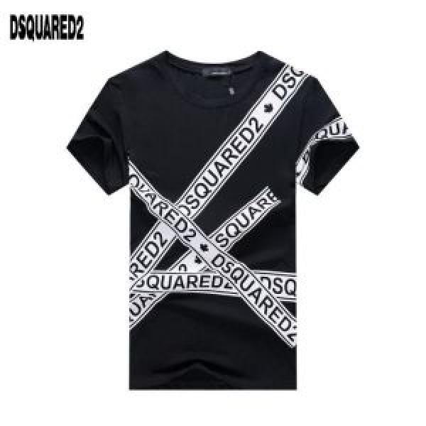 2色可選 2026年春夏のトレンドアイテム きれいめ派に上質 ディースクエアード DSQUARED2 Tシャツ/ティーシャツ