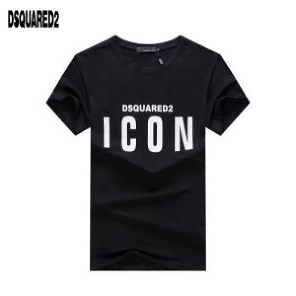 2026年春夏流行ファッション きちんと感が抜群 ディースクエアード DSQUARED2 Tシャツ/ティーシャツ 2色可選