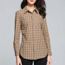 2026春夏も引き続きトレンド 新作コレクションを見る BURBERRY バーバリー 長袖 シャツ レディース