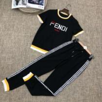 クラシカルな雰囲気 【2026春夏】最新コレクション FENDI フェンディ ジャージ 上下セット 2色可選
