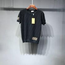 FENDI フェンディ 半袖Tシャツ 3色可選 最も目立ったブランド新品 2026年最新ファッション