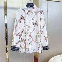 長袖 シャツ レディース HERMES エルメス 上品なリラックス感 2026春夏のトレンド新商品