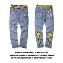 Off-White オフホワイト デニムパンツ Off White x Sup 2026春夏トレンドアイテム 春夏を感じさせる