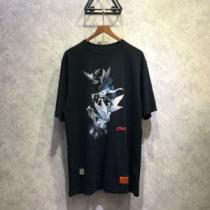 HERON PRESTON HP Off-White オフホワイト 半袖Tシャツ 2色可選 夏先に大活躍する 2026春夏トレンドアイテム