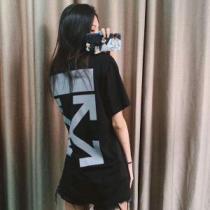 off-white 18ss】 OW 18ss 今年の正解大人気新作 2026年の春夏に着たい Off-White オフホワイト 半袖Tシャツ