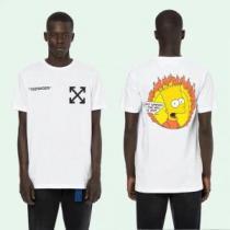 春夏に役立つカジュアル 2026年春夏のトレンドアイテム Off-White オフホワイト 半袖Tシャツ 2色可選