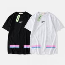 Off-White オフホワイト 半袖Tシャツ OFF-WHITE 2色可選 着るだけで上品なスタイル 2025SSのトレンド商品