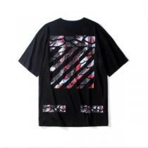 夏気分UP最新コレクション 2026年春夏シーズンの人気 Off-White オフホワイト 半袖Tシャツ OFF BLACK 2色可選