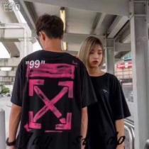 Off-White オフホワイト 半袖Tシャツ 2色可選 リラックススタイルが実現 春夏に着たい 通勤の定番