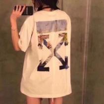 トレンドアイテムとして継続 2026春夏人気トレンドアイテム Off-White オフホワイト 半袖Tシャツ 2色可選