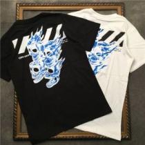 Off-White オフホワイト 半袖Tシャツ 2色可選 男女兼用 素敵カジュアルの春夏コレクション 2026夏色っぽさ