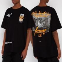 今年春夏ファション流行り Off-White オフホワイト 半袖Tシャツ 3色可選 男女兼用 2025SSのトレンド商品