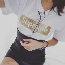 半袖Tシャツ 2色可選 2026年春夏シーズンの人気 きちんと感をプラス シュプリーム SUPREME