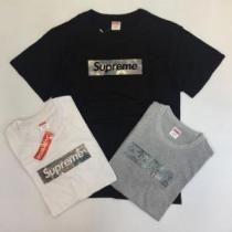 3色可選 おしゃれな夏ファッション2026 リッチな印象に シュプリーム SUPREME 半袖Tシャツ