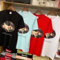 SUPREME 半袖Tシャツ 4色可選 2026年の夏のマスト リラックススタイルが実現 シュプリーム