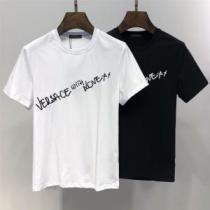 VERSACE ヴェルサーチ 半袖Tシャツ 2色可選 今季トレンドの限定アイテム 2026年春夏流行ファッション