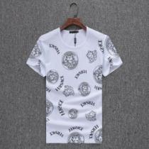 る春夏おすすめの人気商品 2026夏ファション新品 VERSACE ヴェルサーチ 半袖Tシャツ 3色可選