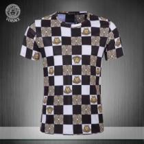 VERSACE ヴェルサーチ 半袖Tシャツ 3色可選 人気ストリートブランド新品 2026年春夏シーズンの人気