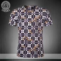 VERSACE ヴェルサーチ 半袖Tシャツ 2色可選 大人の華やかさを演出 【2026春夏】最新コレクション