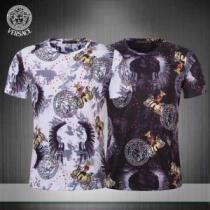 VERSACE ヴェルサーチ 半袖Tシャツ 2色可選 2026年春夏シーズンの人気 今流行りの最新コレクション