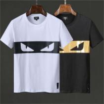 2026夏色っぽさ FENDI フェンディ 半袖Tシャツ 2色可選 夏の王道　適度な上品さ この夏は注目新作