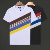 半袖Tシャツ 2色可選 おしゃれな夏ファッション2026 素敵カジュアル春夏新品 FENDI フェンディ