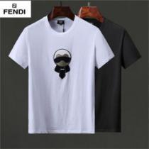 2026春夏トレンドアイテム FENDI フェンディ 半袖Tシャツ 2色可選 一押し注目ブランドファション